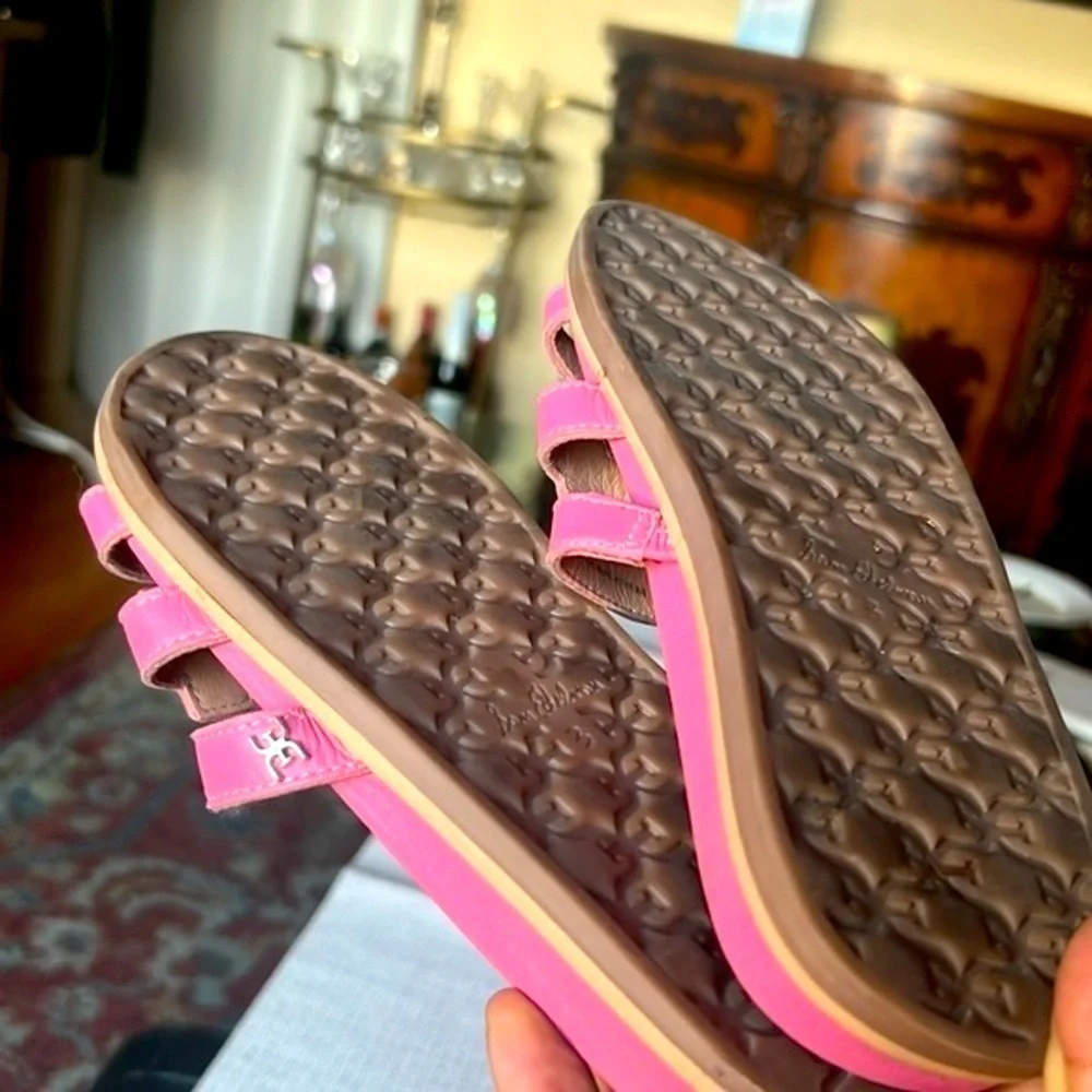 SAME EDELMAN , little girls 👧🏼, VALERI mini sandals, size 3M - 35 EUR leather